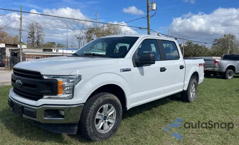 2018 Ford F150 Supercrew из США, поврежденный, VIN 1FTEW1E55JFC60004